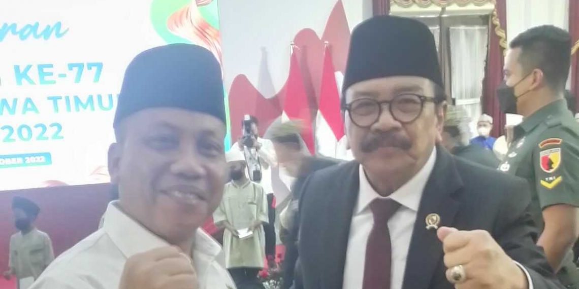 HUT 77 Jatim, Pakde Karwo Mengajak Untuk Melawan Ancaman Badai Krisis Global