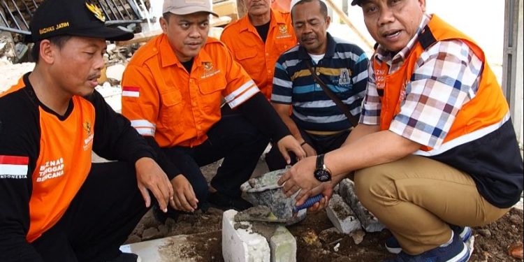 Bantuan Peduli Cianjur, Baznas Jatim Bangun Masjid di Kampung Rawa Cina