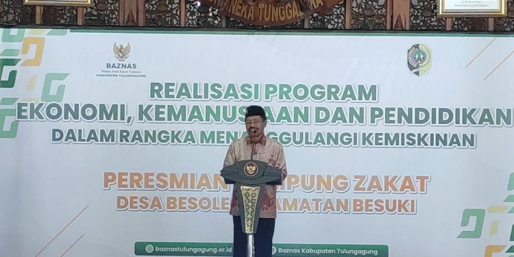 Ketua Baznas Jatim Resmikan Kampung Zakat di Tulungagung