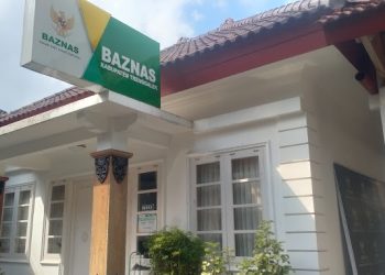 Baznas Trenggalek Menggalang Dana Untuk Balita Korban Tertembak Peluru Nyasar