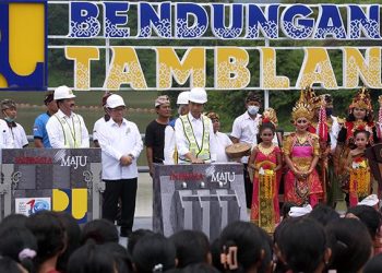 Presiden Jokowi Resmikan Bendungan 820 Miliar Yang Dilengkapi Sistem Teknologi