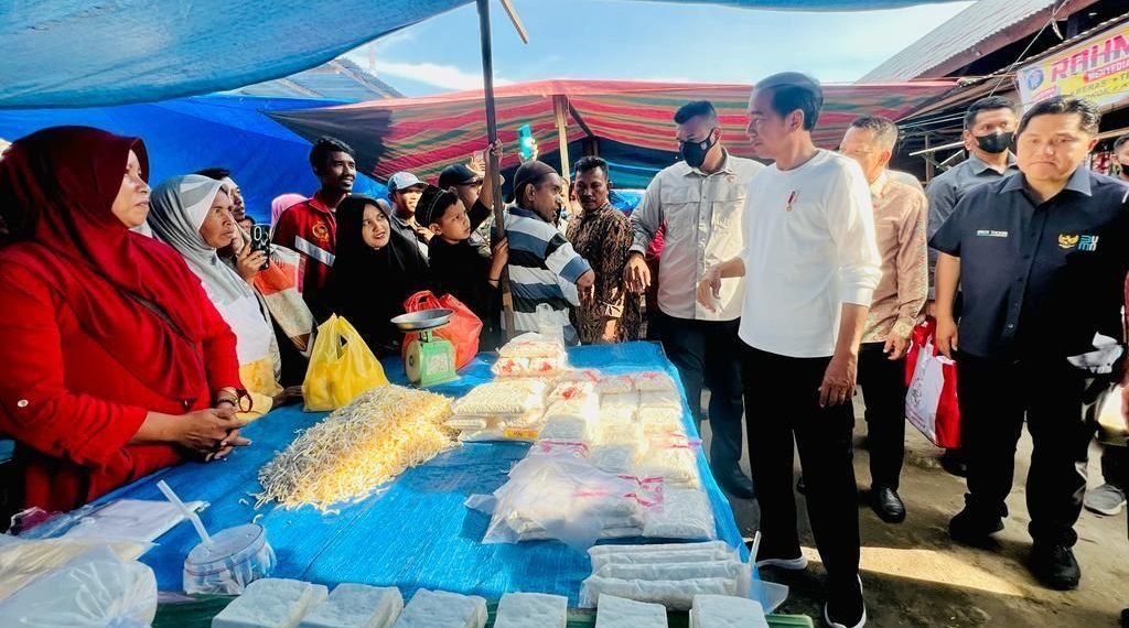 Presiden Jokowi Sambangi Aceh, Dukung Pemda Berbenah Pasar