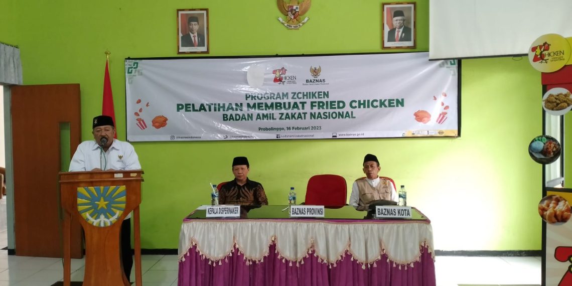 Baznas Salurkan Bantuan Z Chiken Kepada 20 Mustahiq di Probolinggo