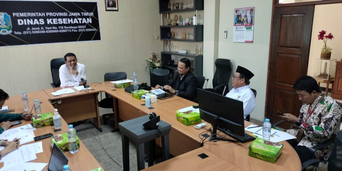 Optimalisasi ZIS, Baznas Jawa Timur Gelar Audiensi Bersama Dinkes Jatim