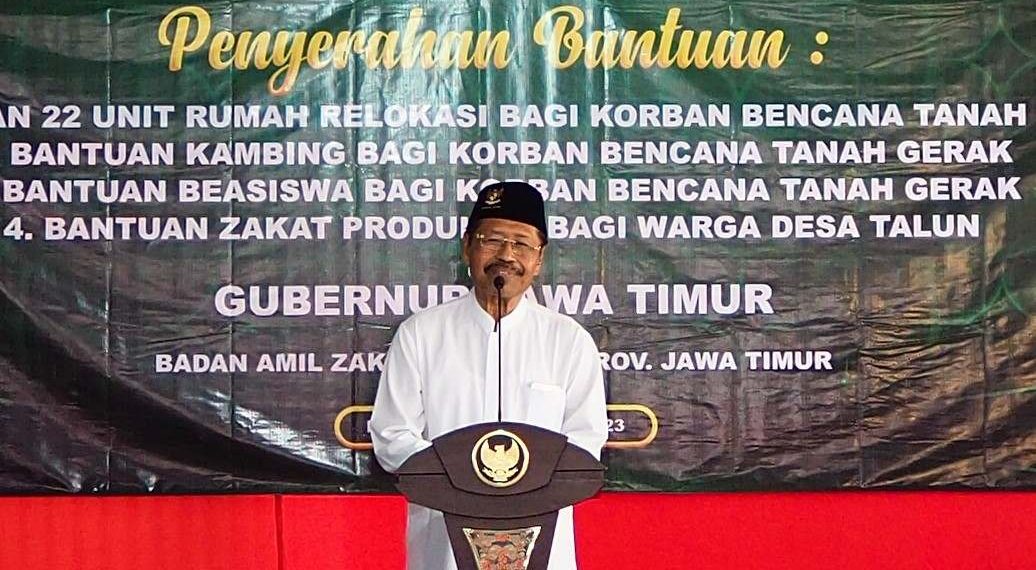 Baznas Salurkan 22 unit Bantuan Huntara Kepada Korban Longsor di Ponorogo