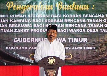 Baznas Salurkan 22 unit Bantuan Huntara Kepada Korban Longsor di Ponorogo