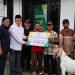 Baznas Jatim Bersama Bupati Pacitan Menyerahkan Bantuan Ternak Kambing Sebesar 75 Juta