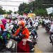 Meriahkan Tarhib Ramadhan, Ratusan Bunda Ojol Konvoi Bareng Baznas Jatim