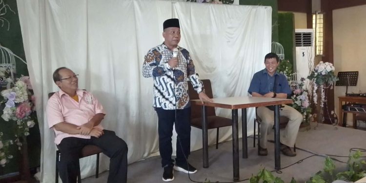PT. Nafvira Gelar Halal Bihalal, Kyai Zakki Temu Kangen Pendeta Simon