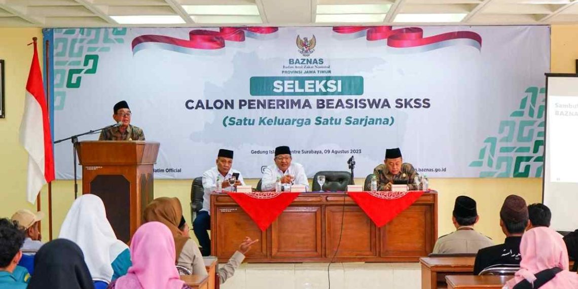 Antusias, Ratusan Mahasiswa Ikuti Seleksi Program SKSS di Baznas Jatim