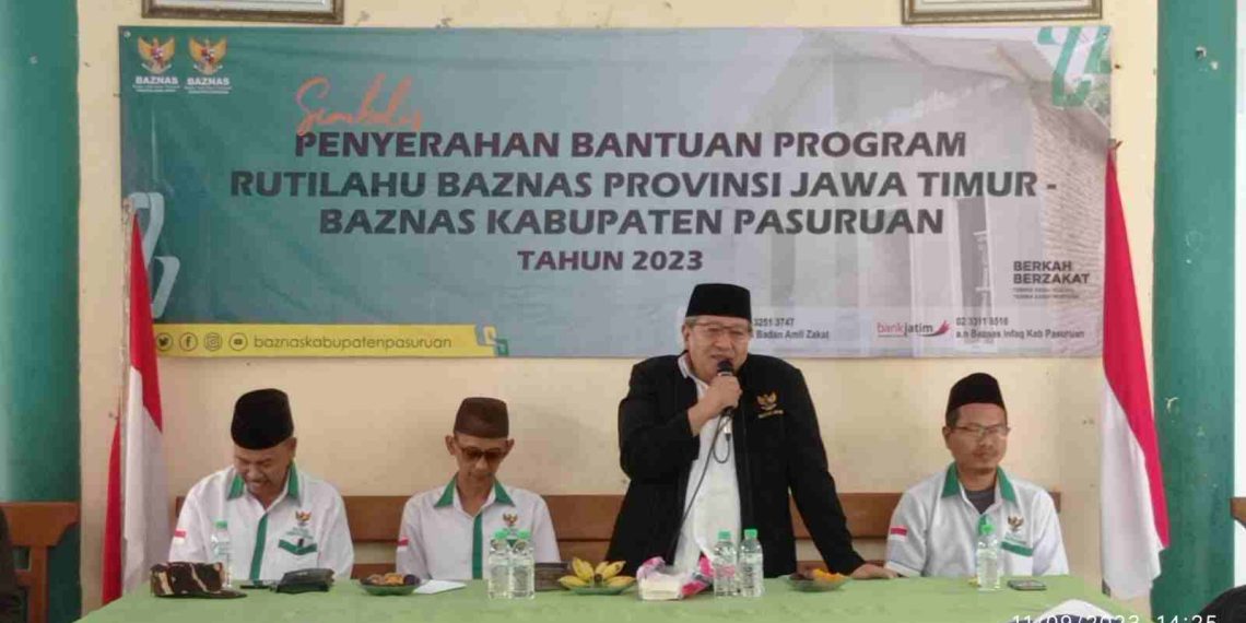 10 Mustahik di Pasuruan Terima Bantuan Bedah Rumah dari Baznas Jatim