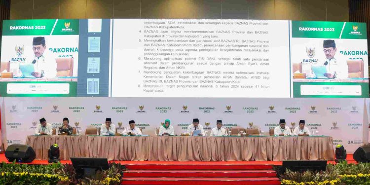 Rakornas Baznas Melahirkan 17 Resolusi, KH. Noor Achmad: Marwah Kekuatan Baznas