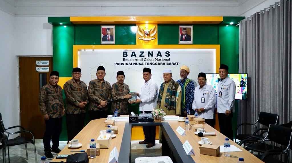 Baznas Jatim Kunker ke NTB, Bertukar Gagasan Hingga Bicarakan Potensi Program