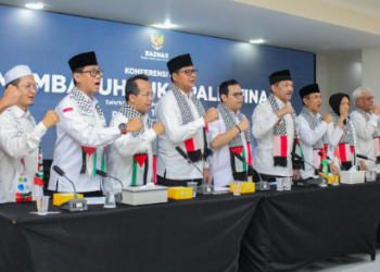 Bentuk Sinergritas Baznas & LAZ Salurkan Bantuan Kemanusiaan Rp 12 Milliar Pada Palestina