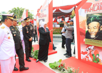 Gubernur Khofifah Beberkan Model Pahlawan Ekonomi Nasional Era Teknologi 5.0, DiPeringatan Hari Pahlawan