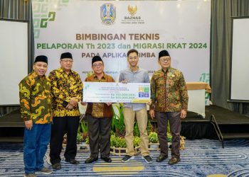 PT. Inovasi Teknologi Kosmetika (INTEKO) Salurkan 1 Miliar 25 juta  Melalui Baznas Jawa Timur; Galang Bantuan Kemanusiaan untuk Rakyat Palestina