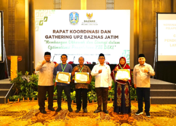 3 UPZ Terbaik 2023 Di Jatim Mendapatkan Penghargaan Dari Baznas Prov. Jatim