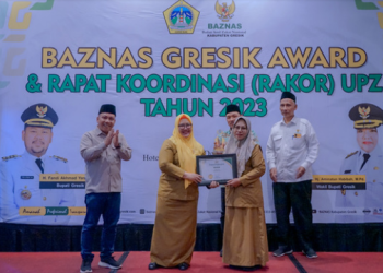 Baznas Gresik Optimis Capai Target ZIS 2023, & Perolehan Zakat Capai Rp 20,43 M,