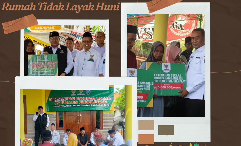 Pemerintah Probolinggo: Pj Bupati Ugas & Baznas Probolinggo Resmikan Bangunan Program Rehabilitasi RTLH Baznas