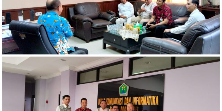 Baznas Kota Malang Bersama Diskominfo Kota Malang Saling Memperkuat Kolaborasi.