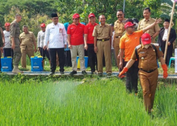 Baznas Kab. Ponorogo Sambut HUT Ke- 23 Bersama Petani Desa Mrican Siap Menuju Masyarakat Makmur.