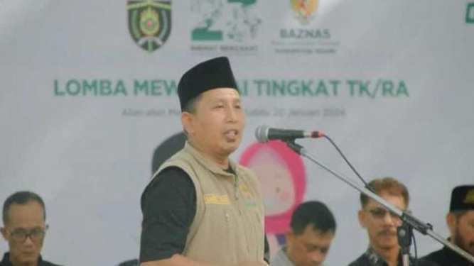 HUT Ke-23 Baznas Ngawi, Lomba Mewarnai Anak Sukses & Gelar Edukasi Literasi Zakat Anak Usia Dini