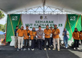 Baznas Kab. Tulungagung Menyelenggarakan Senam Massal & Bazar UMKM Dalam Rangka HUT Baznas Ke – 23