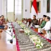 Presiden Jokowi Bertemu Sekjen Majelis Hukama Muslimin Didampingi Gus Yahya (Ketua PBNU)