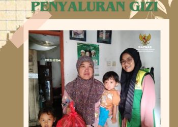 Baznas Jombang Salurkan Bantuan Gizi Kemasyarakat