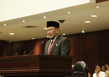 La Nyalla Mahmud Mattaliti Menggundang Ketiga Calon Presiden:  Dengan Tema Menatap Kemajuan Daerah & Sistem Ketatanegara RI.