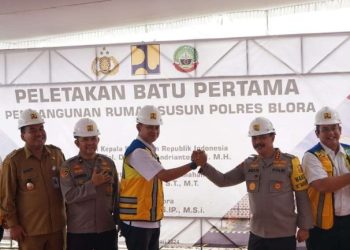Anggota Polri Blora  Akan diBangunkan Rusun Oleh Kementerian PUPR.