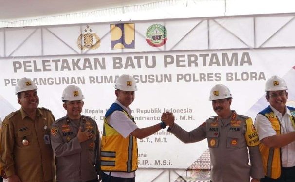 Anggota Polri Blora  Akan diBangunkan Rusun Oleh Kementerian PUPR.
