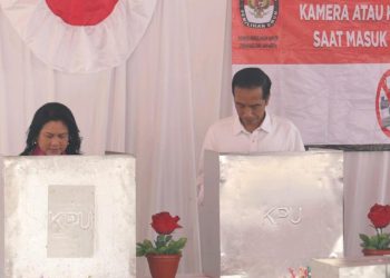 Jokowi Dan Ibu Negara Akan Nyoblos Di TPS 10 Gambir, Sesuai Surat Undangan.