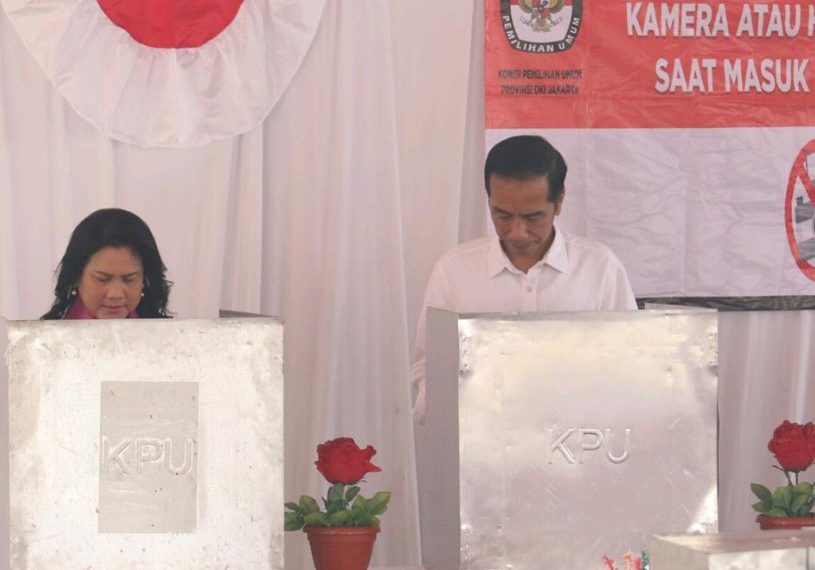 Jokowi Dan Ibu Negara Akan Nyoblos Di TPS 10 Gambir, Sesuai Surat Undangan.