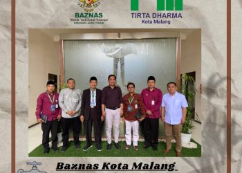 Baznas Kota Malang & PERUMDA Air Minum Tugu Tirta Bergerak Bersama Untuk Meningkatkan Kesejahteraan Masyarakat
