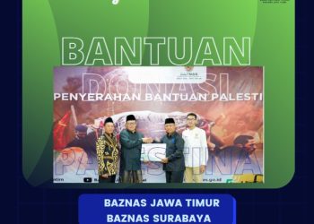 BAZNAS Surabaya Salurkan Donasi Palestina Tahap 2: Rp 361.390.000