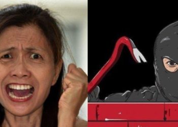 Nenek pemberani: Lawan 2 Pencuri