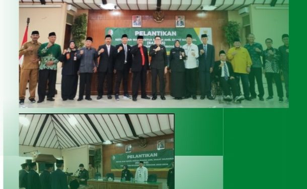 Pelantikan Pimpinan Badan Amil Zakat Nasional (BAZNAS) Kabupaten Bojonegoro