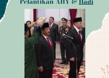 Jokowi Lantik Hadi Tjahjanto Sebagai Menko Polhukam & AHY
