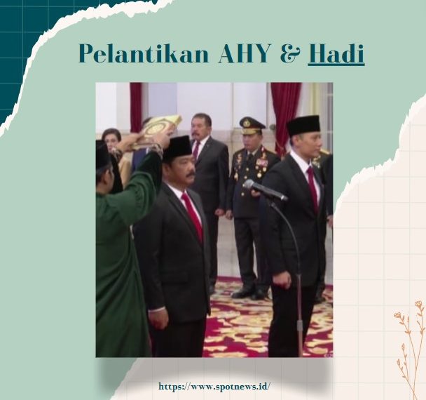 Jokowi Lantik Hadi Tjahjanto Sebagai Menko Polhukam & AHY
