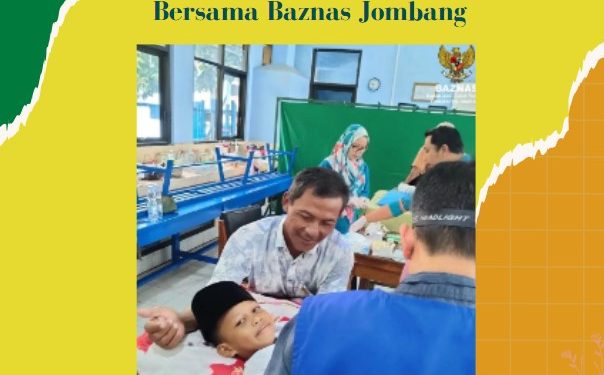 Potret Sunat Massal: Bersama Baznas Jombang & SMA Negeri Bandarkedungmulyo