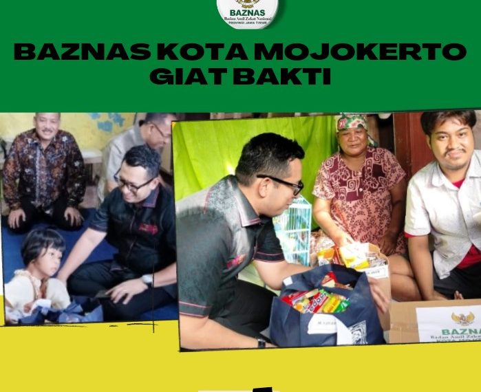 Baznas Kota Mojokerto Giat Bakti Sosial