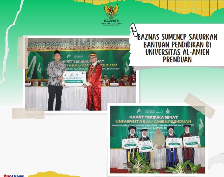 Baznas Sumenep Salurkan Bantuan Pendidikan di Universitas Al-Amien Prenduan