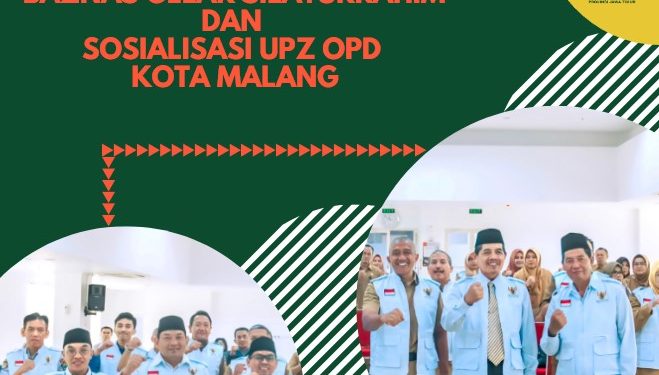 BAZNAS Kota Malang GELAR SILATURRAHIM DAN  OSIALISASI UPZ Di OPD  KOta Malang