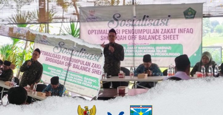 Baznas Probolinggo Berikan Sosialisasi Optimalisasi Pengumpulan ZIS Off Balance Sheet