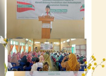 Baznas Ngawi Kolaborasi & Wakil Bupatu Ngawi Bagikan Bantuan Insentif Guru Ngaji, Anak Yatim Dapat Santunan