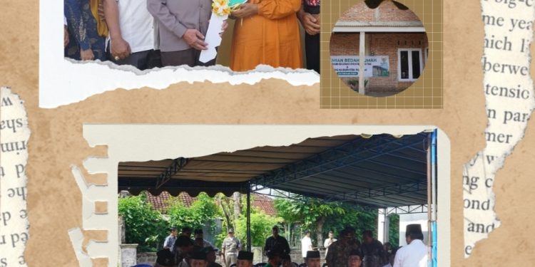 Prof. Dr. K.H. Ali Maschan Moesa, M.Si., Meresmikan Program Bedah Rumah