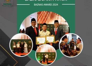 BAZNAS Jatim Kembali Sabet 2 Penghargaan Sekaligus: Baznas Award 2024.