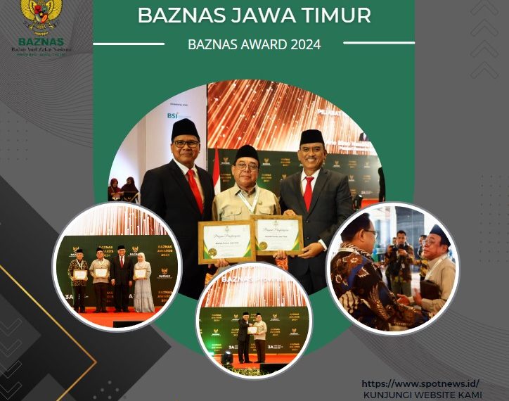 BAZNAS Jatim Kembali Sabet 2 Penghargaan Sekaligus: Baznas Award 2024.