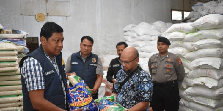 Stok Beras DiTrenggalek Aman: Satgas Pangan